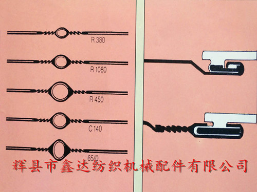 鋼絲綜、尼龍包覆綜絲、特種鋼絲綜、翻邊綜眼鋼絲綜型號與規(guī)格的詳細說明