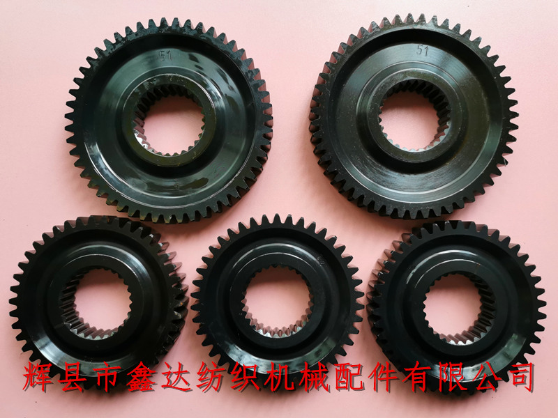 蘇爾壽織布機齒輪_片梭變換輪配件_P7100紡織機械零件